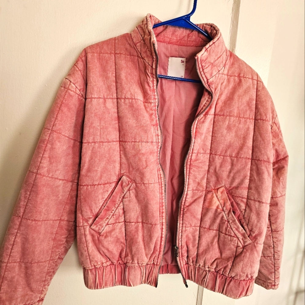 Pink Jacket , Size - XS
